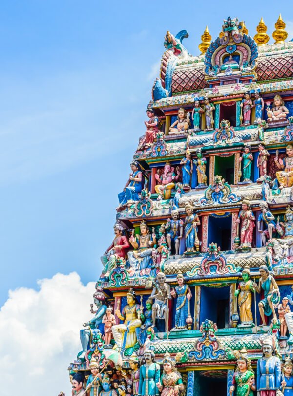 Indian hindu temple in singapore